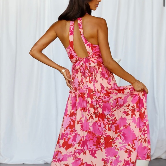 Hello Molly Listen Closely pink maxi NWT - Picture 2 of 7